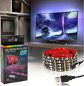Kit Banda LED SMART TV pentru Iluminare Ambientala RGB Televizor cu Aplicatie