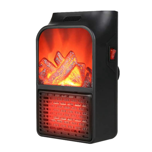 Aeroterma portabila Flame Heater, 900 W, 2 niveluri temperatura, display digital