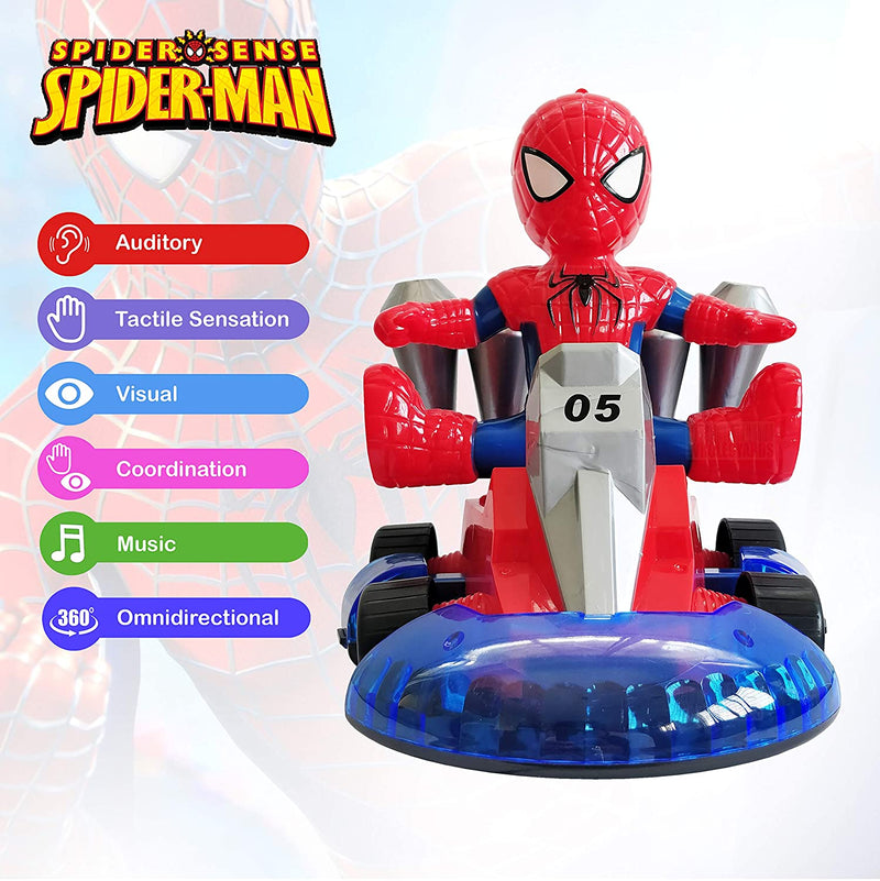 Jucarie Spider-Man Sense pentru copii cu lumini si sunete, 3+ ani