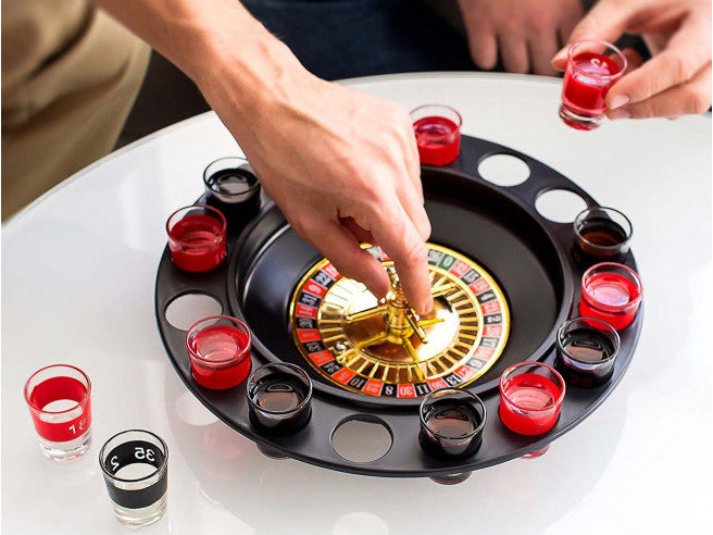 Joc Drinking Roulette Set pentru petreceri