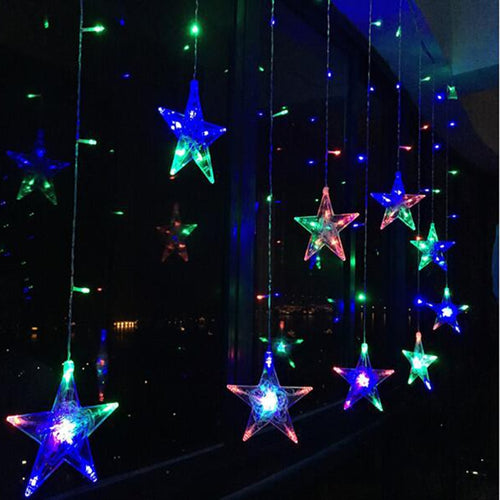 Lumini de Crăciun - Stele Căzătoare - Lungime 270cm (Multicolore)