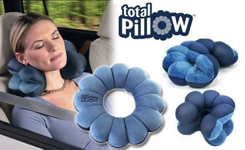 Perna modelabila pentru calatorii Total Pillow