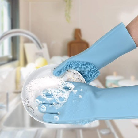Manusi din silicon pentru spalat vase si curatare, Better Glove